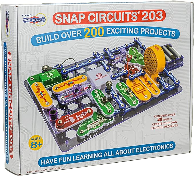 Elektronica met Snap Circuits 203 Elektronica Discovery Kit