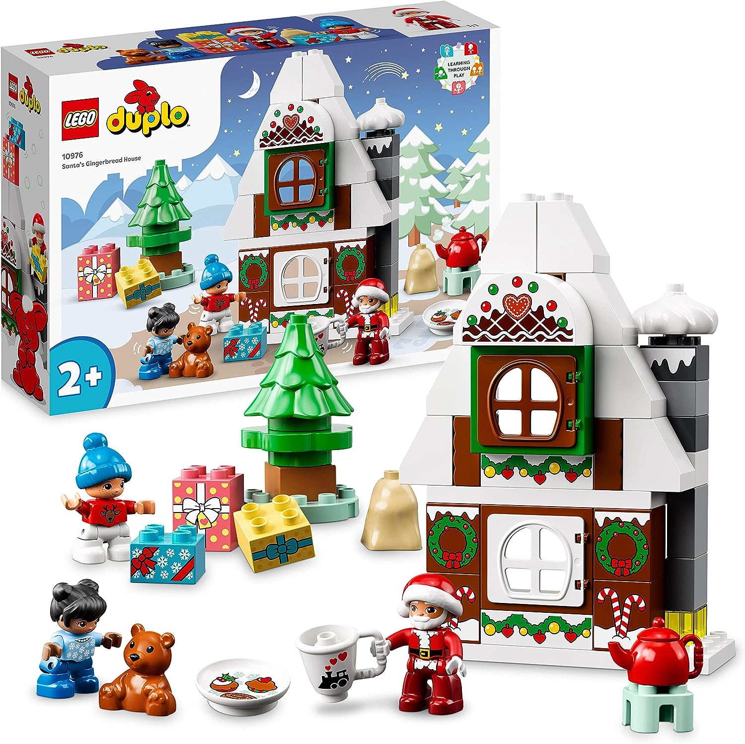 LEGO 10976 DUPLO Peperkoekhuis van de Kerstman