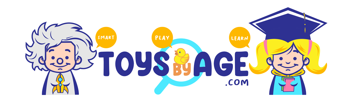 Toys By Age – Speelgoed Per Leeftijd, met Einstein en een studerend meisje